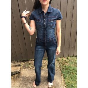 Vintage Denim Jumpsuit